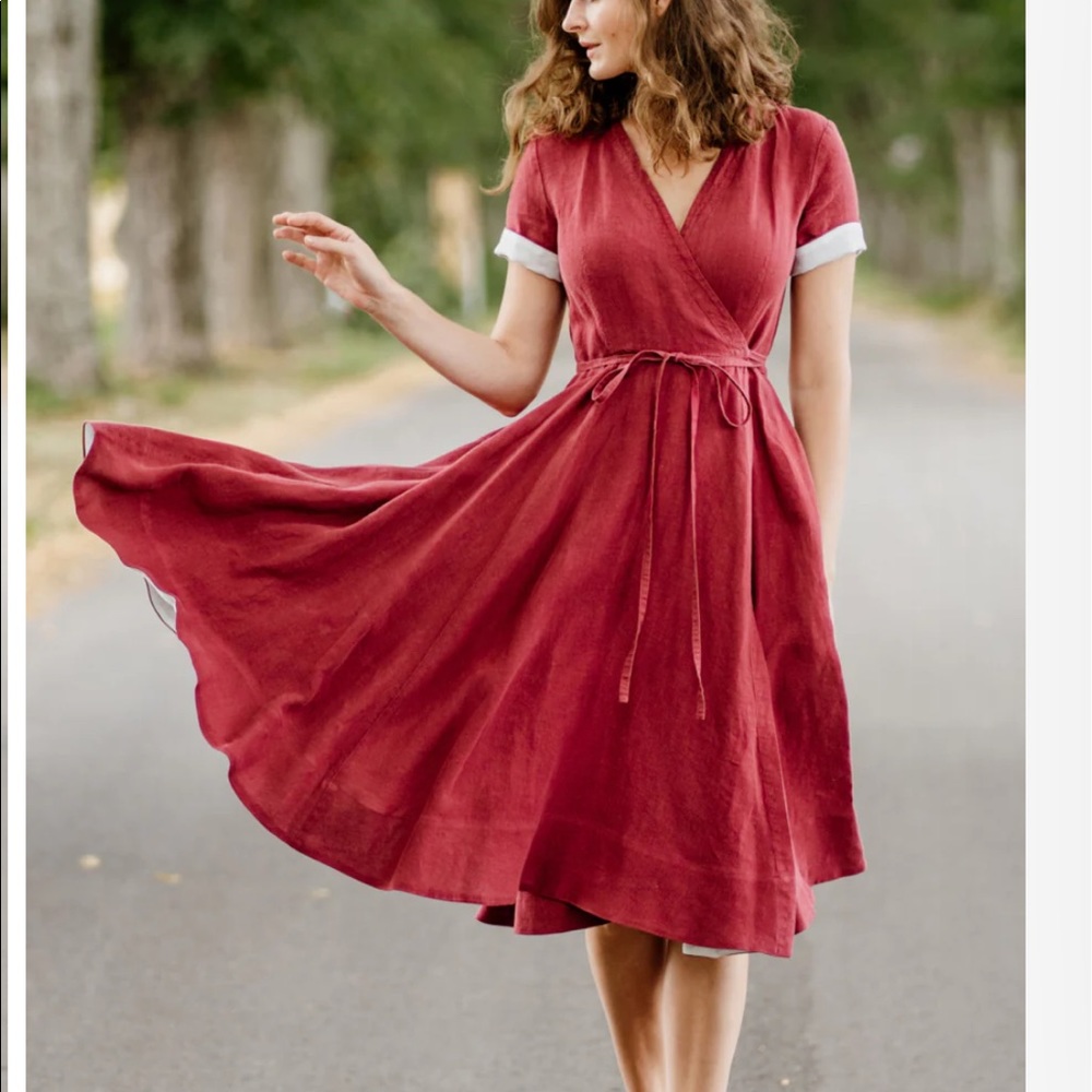 Gorgeous Son de Flor wrap dress. Worn only once ❤️
